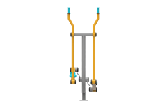 Eliptik Bisiklet Aleti KLF-10 | Dış Mekan Spor Aletleri | Erse Kent Mobilyaları